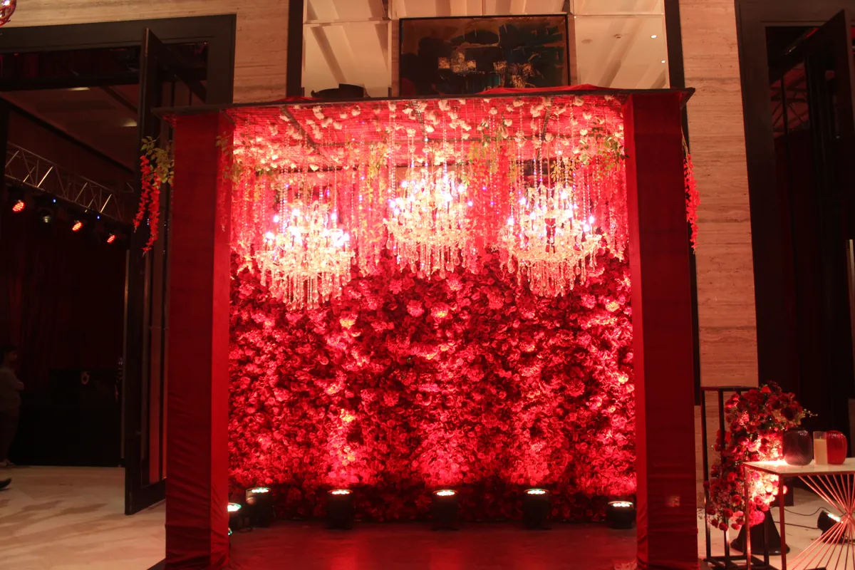 A reception dressed by Minnt Green Decor